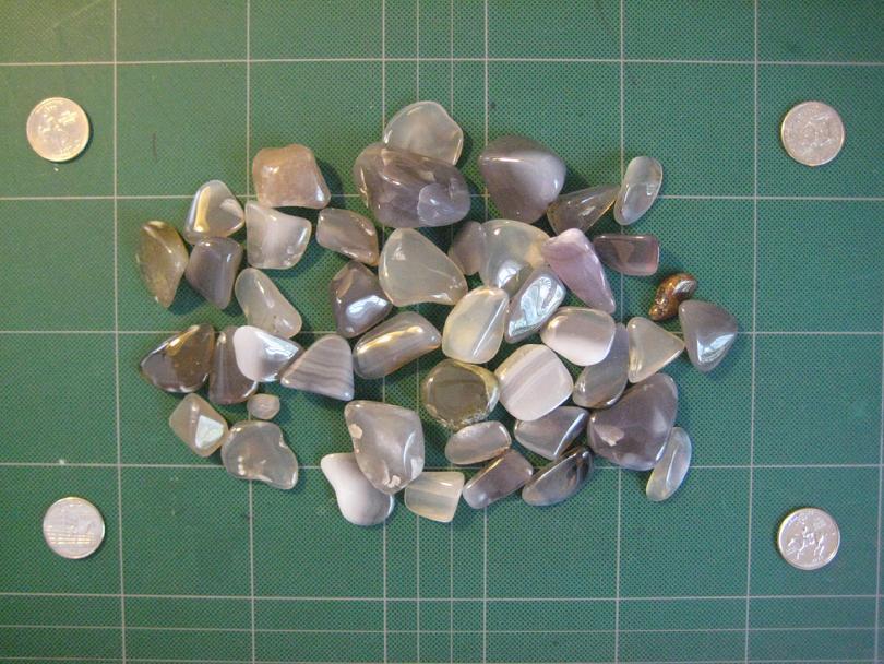 Blue Grey Agate - After