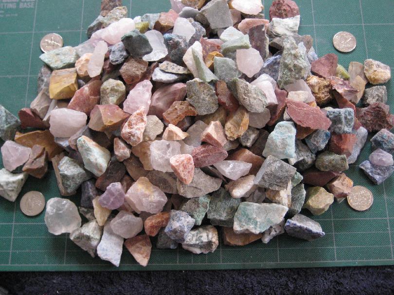 Mixed Rock - Before